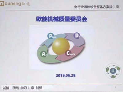 追求卓越、降本增效，「歐能機械」QC小組活動第一階段圓滿完成！